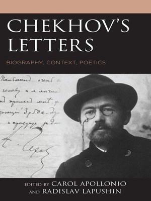 cover image of Chekhov's Letters